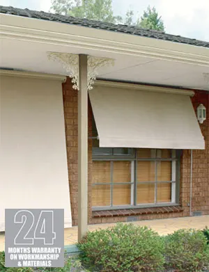 French Style outdoor vertical drop arm retractable awning for window sunshade
