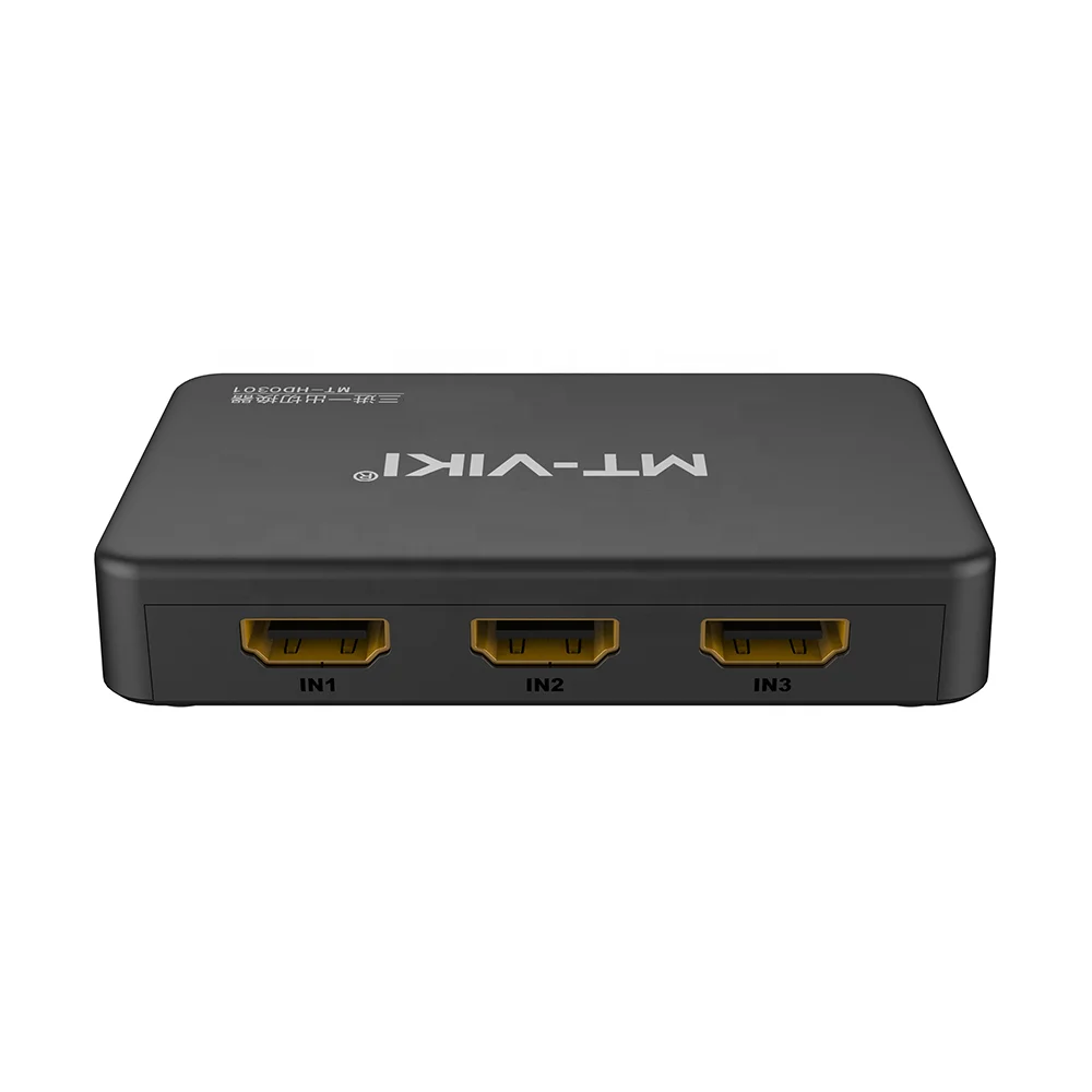 MT-VIKI HDMI переключатель селектор 3 в 1 4K x 2K @ 60 Гц с ИК-пультом дистанционного управления 3D 1080P 3-портовый HDMI переключатель
