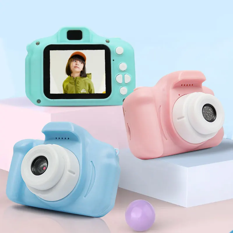 Games Camera Toys Baby 2 Inch Hd Small Hand Smart Video Selfie Function Take Photo 1080p Mini Digital Camera For Children