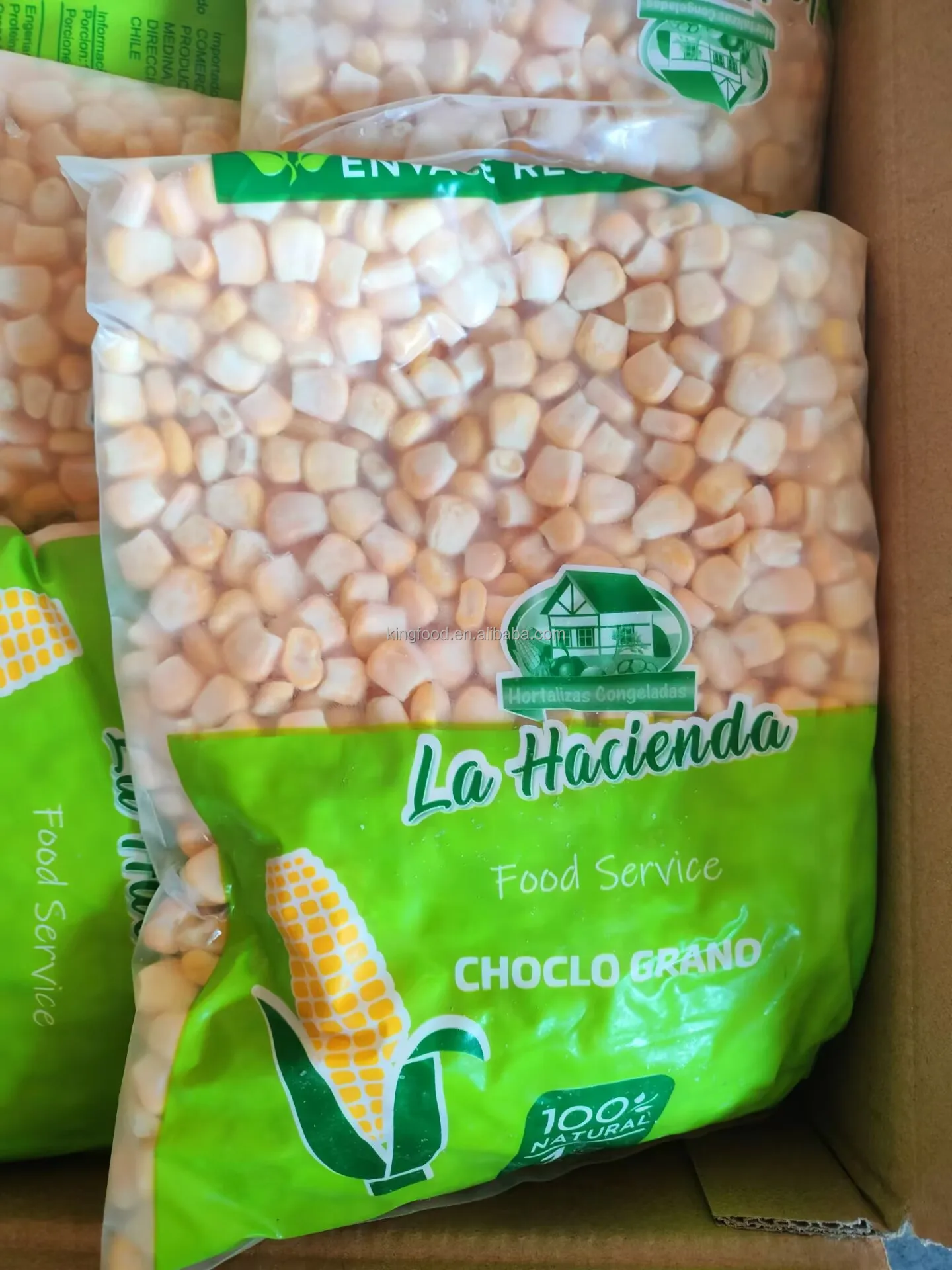 Wholesale Frozen Vegetables IQF Sweet Corn