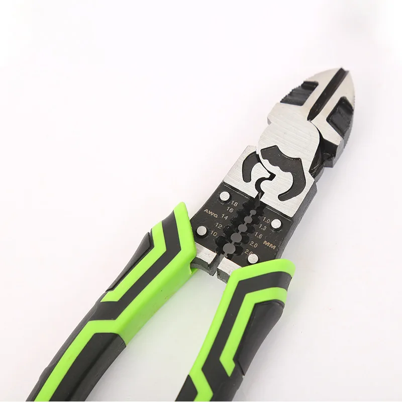 Factory direct pliers Green Three sizes of the same price of wire cutters Multi-function wire cutters