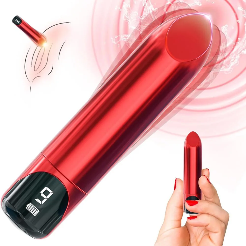 Mini Bullet Vibrator 9 Speed Powerful Clitoris Personal Remote Wireless Panty Bullet Massager Vibrator