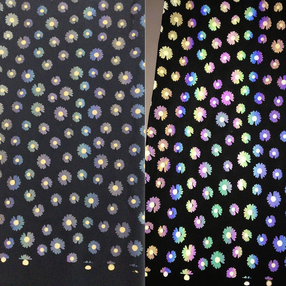 reflective fabric stretch reflective fabric waterproof reflective fabric for clothing