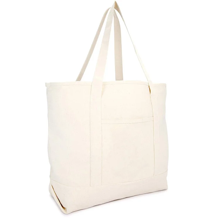 eco-friendly Factory Wholesale Personalized cotton canvas Bags Blank Plain Custom Printed