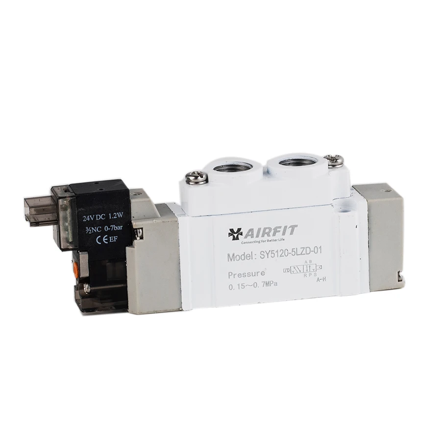 AIRFIT SMC SY Series Pneumatic Solenoid Operated Air Valve Price Coil Valve
