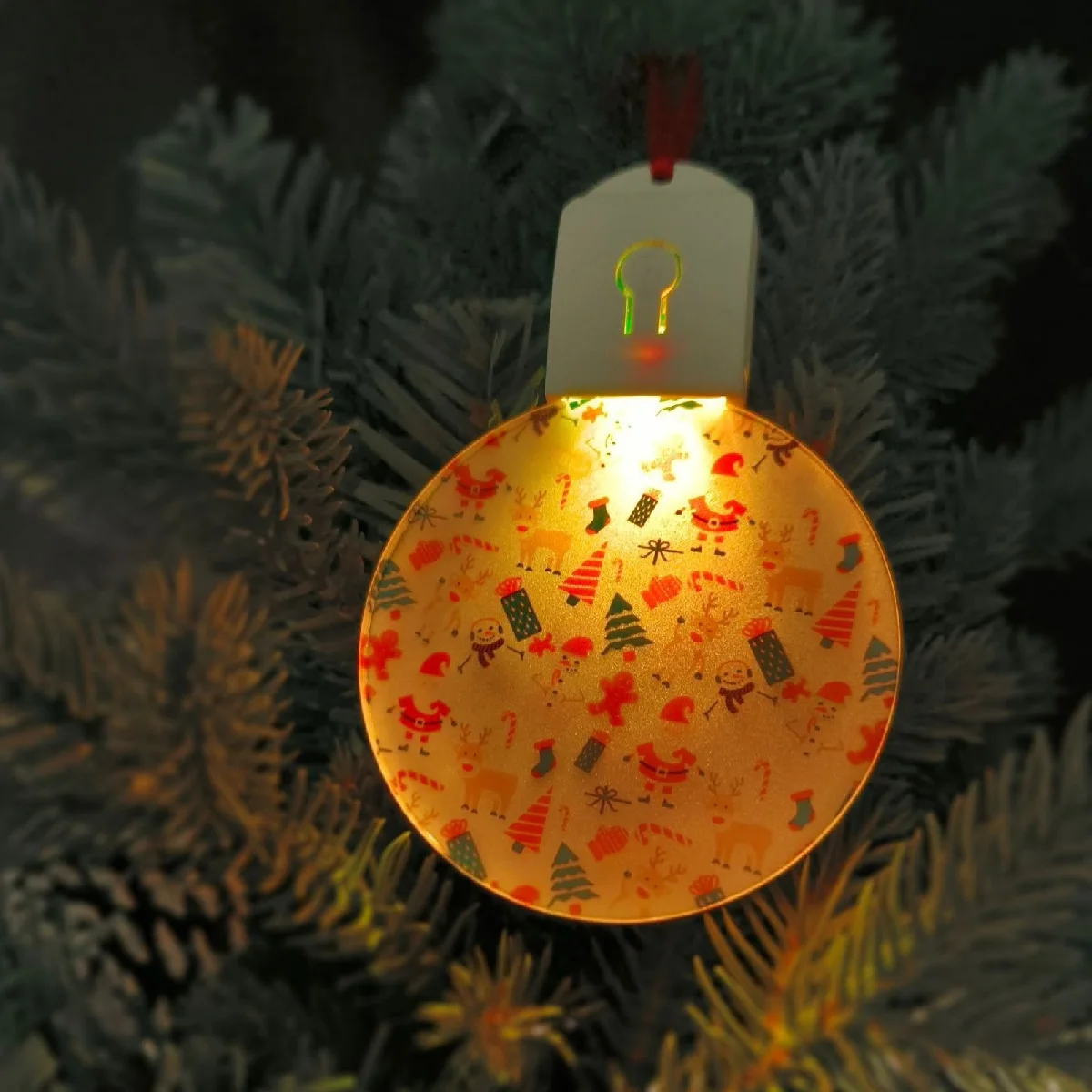 MY LED Night Light Christmas Ornament Low MOQ Clear Acrylic Sheets for Home Decor DIY Tree Shape