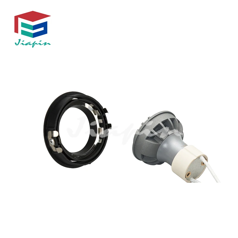 Hot sale GU10x3 square lamp housing indoor IP20 white+black GU10 down light led downlight for hotel