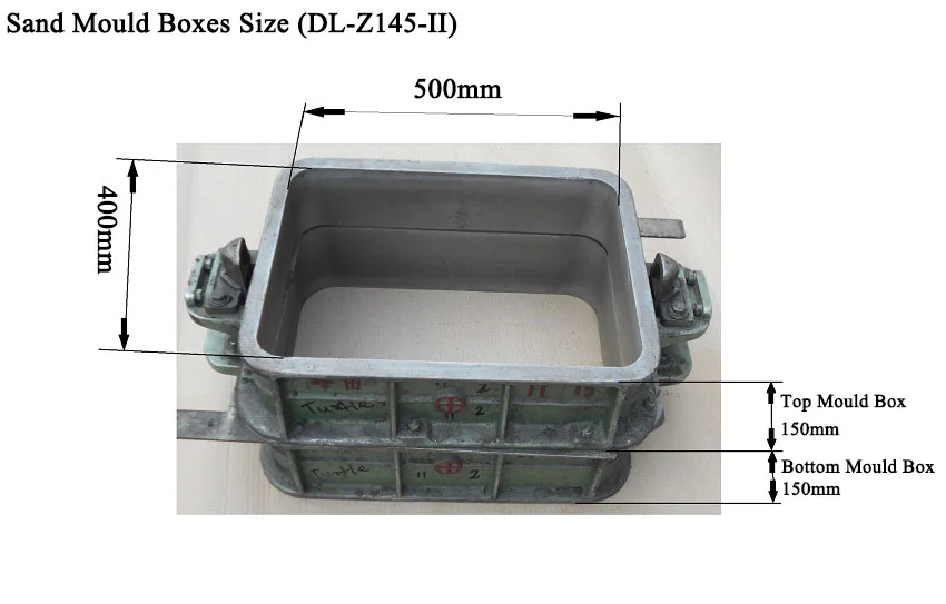 1 Worker Manual Squeeze jolt Casting Machine Sand Resin Transfer Molding Machine
