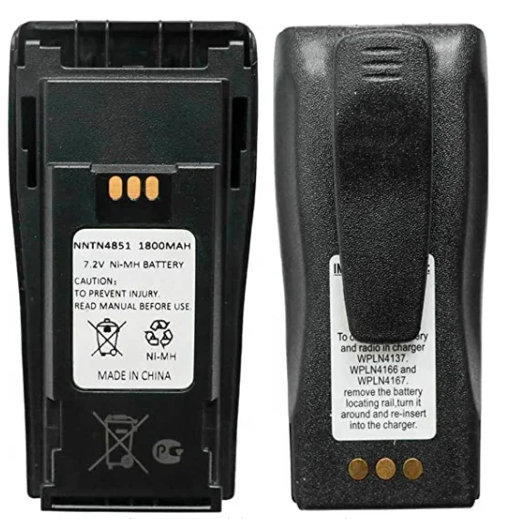 Аккумулятор для рации NNTN4851 батарея Motorola EP150 EP450 GP3188 GP3688 PR400 PRO5150 CP040
