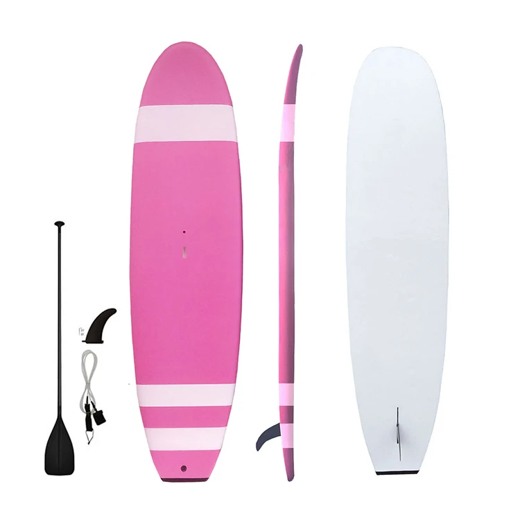 custom cheap wholesale epoxy fishing sup plastic soft top stand up fishing sup stand up paddle board