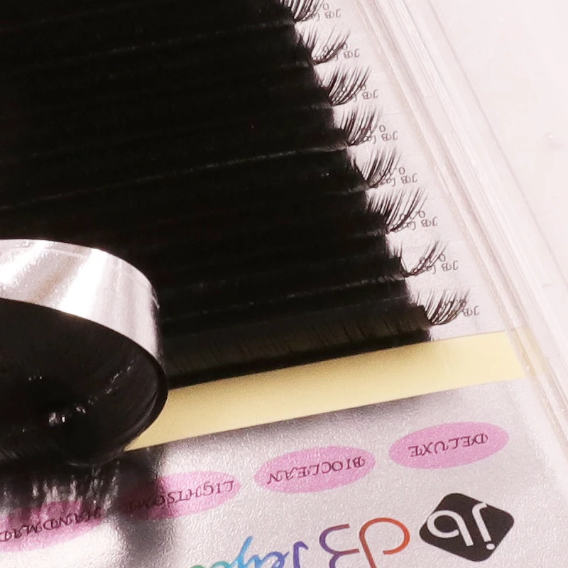 V eyelash leg curl and eyelash extension trays with 12lines or 16lines