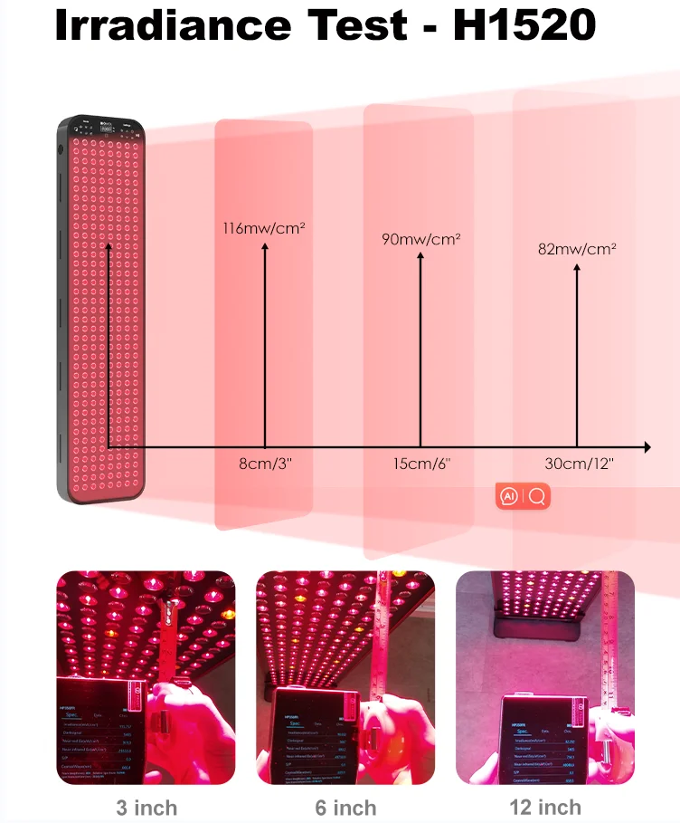BioMol Intelligent Voice Control H1520 Red Light Therapy Device Intelligent Voice Control Therapy Lamp Home Use Beauty Equipment