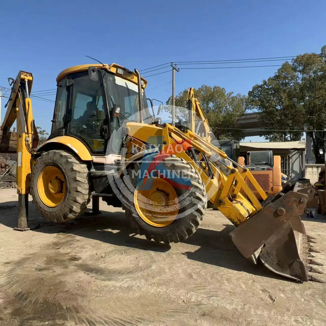 Construction machine JCB4CX backhoe Excavator  Used backhoe Excavator