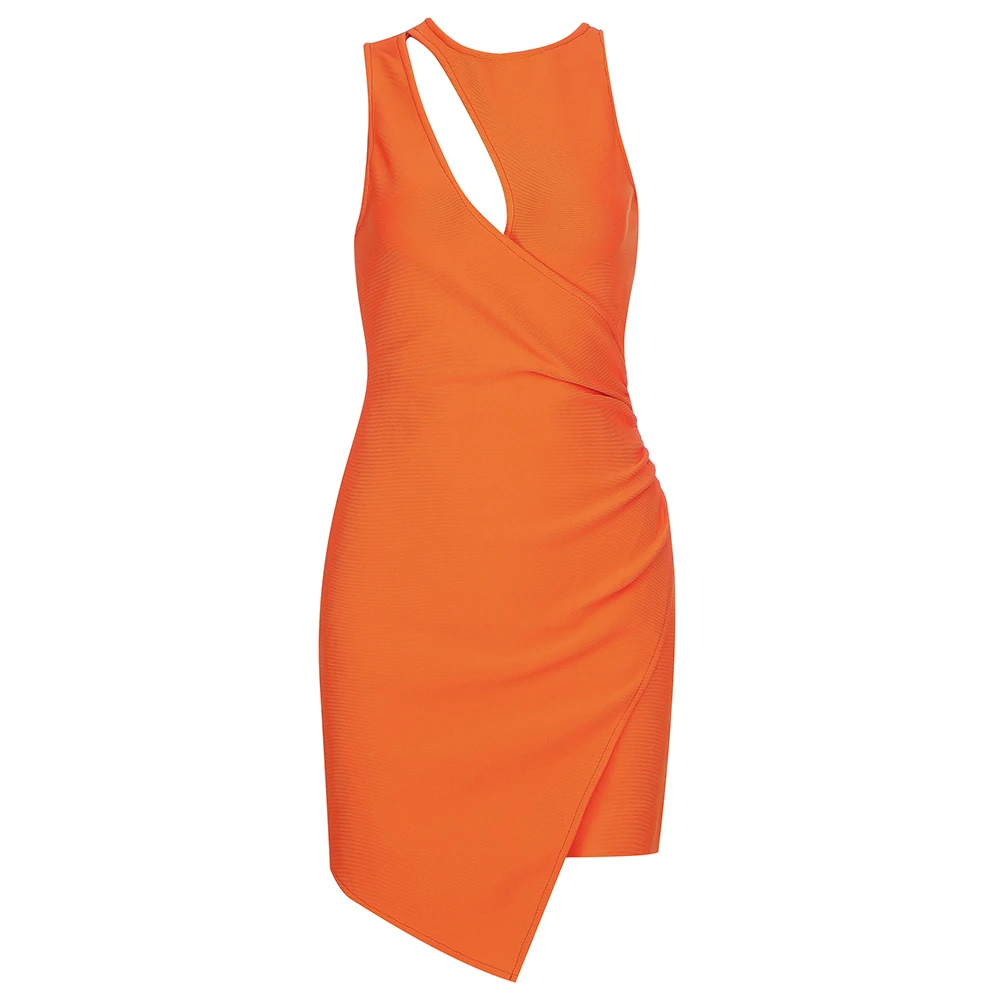 Popular summer party ribbon knit halter straps Ms. dress club casual dress