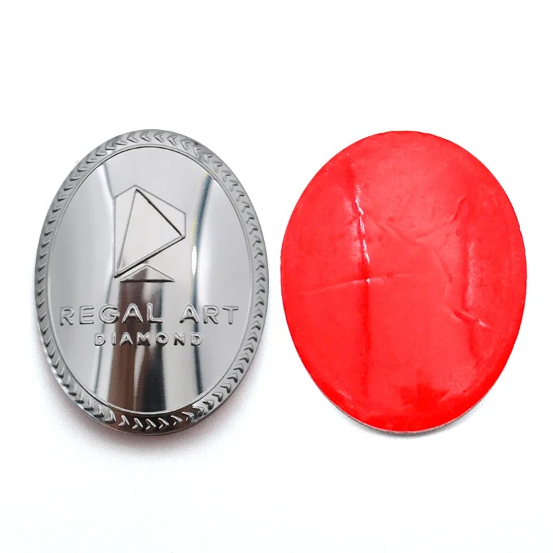 Shenzhen Xinrui factory aluminum perfume sticker plate Custom aluminium barcode labels