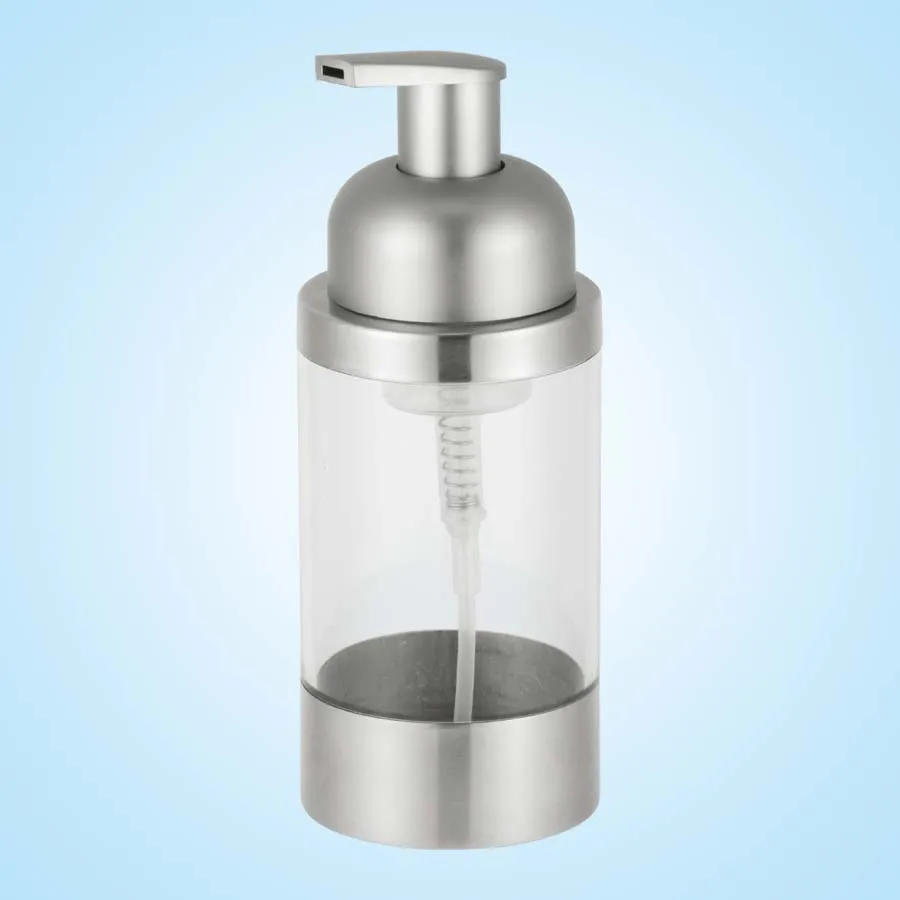 Acrylic Hand Soap Foam Pump Bottle 250Ml Dispenser Soap Bottle 500 Ml Liquid Soap For Shampoo Cosmetic Packaging