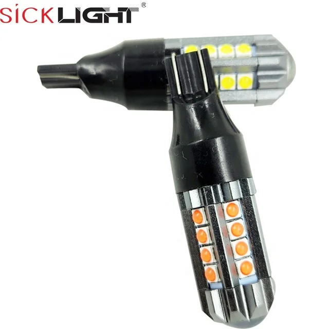 T15 STROBE INTERIOR LED RED COLOR T10 1157 7443 AUTO LED BULB 6V 12V 5W HIGH POWER T15 FLASHING LED  WHOLESELLING