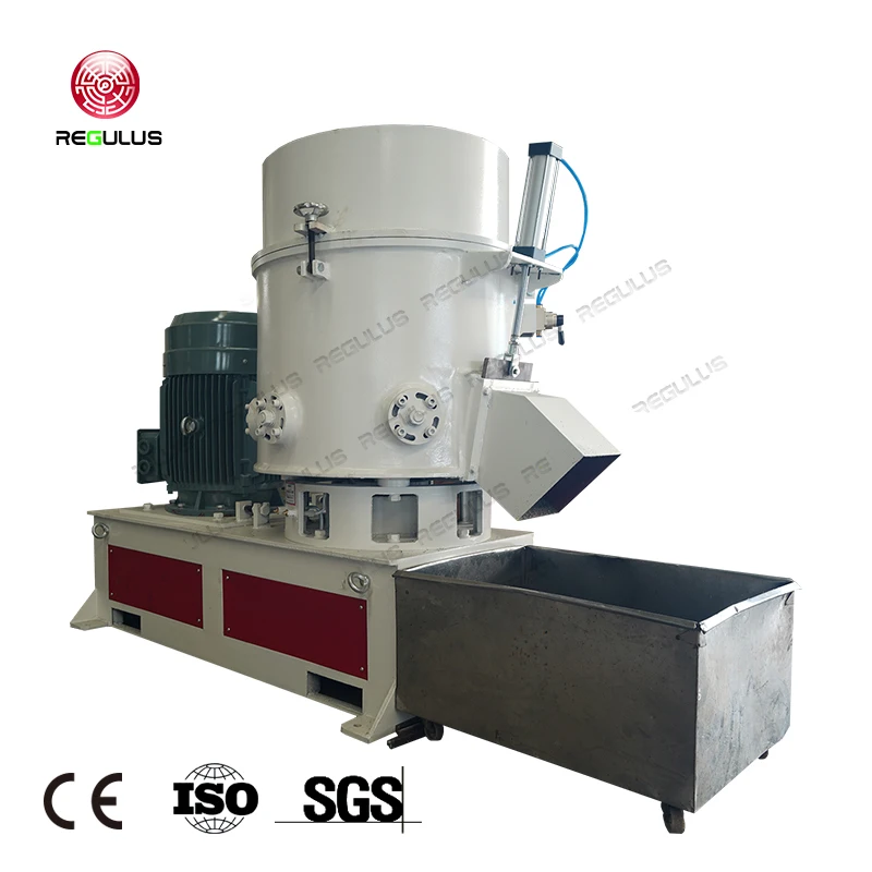 Good Choice Plastic Densifying Device PP PE LDPE Bags Yarns Semi Melting Agglomerator