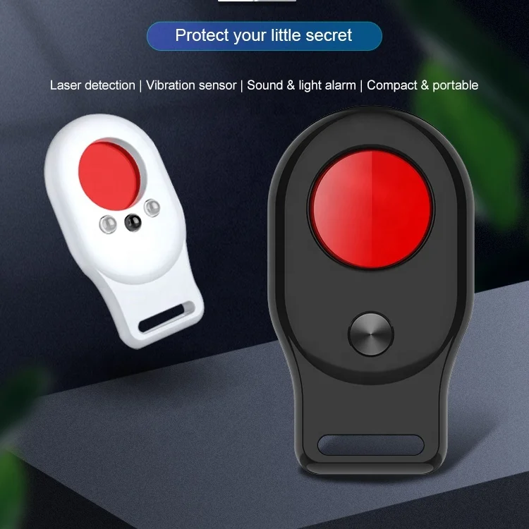 Factory direct Anti-theft Alarm Anti Spy Camera Detector Portable Mini RF Signal Detector Hidden Cameras Scanner