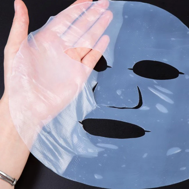 Skin Care Anti Aging Collagen Nourishing Bio Cellulose Facial Mask Natural Sheet Female Moisturizing Face Mask Sample Size