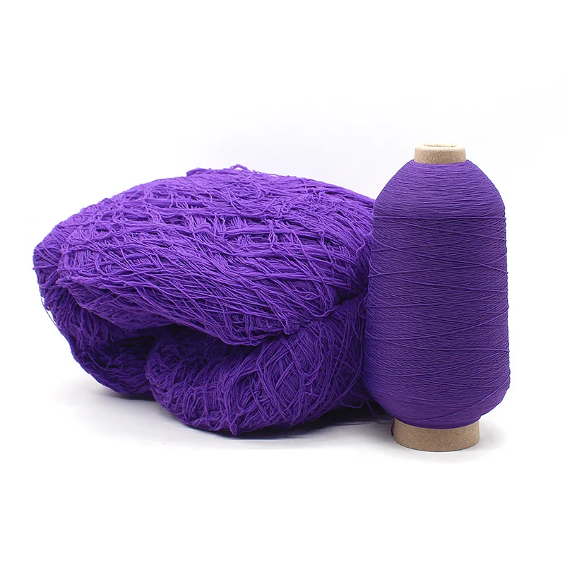 Yifeng Factory Price Elastic Soft High Stretch dope dyed polyester DTY Imitation Nylon Yarn socks yarn