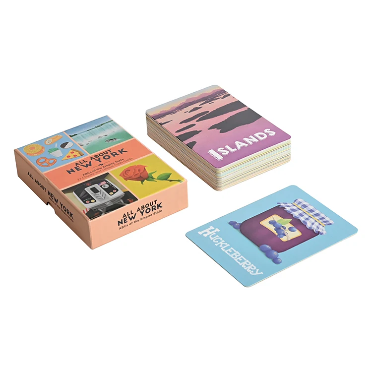 Custom Flash Cards Educational Toy Letters Colors Shapes and Numbers Cognitive Toys Games Card for Kids