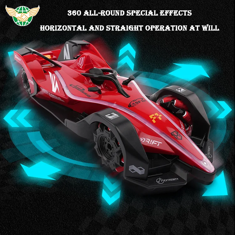 Formula Car 2.4G Control Spray Rc Stunt Car Kids Radio Control Vehicle Toys High Speed Drift Remote Control Car