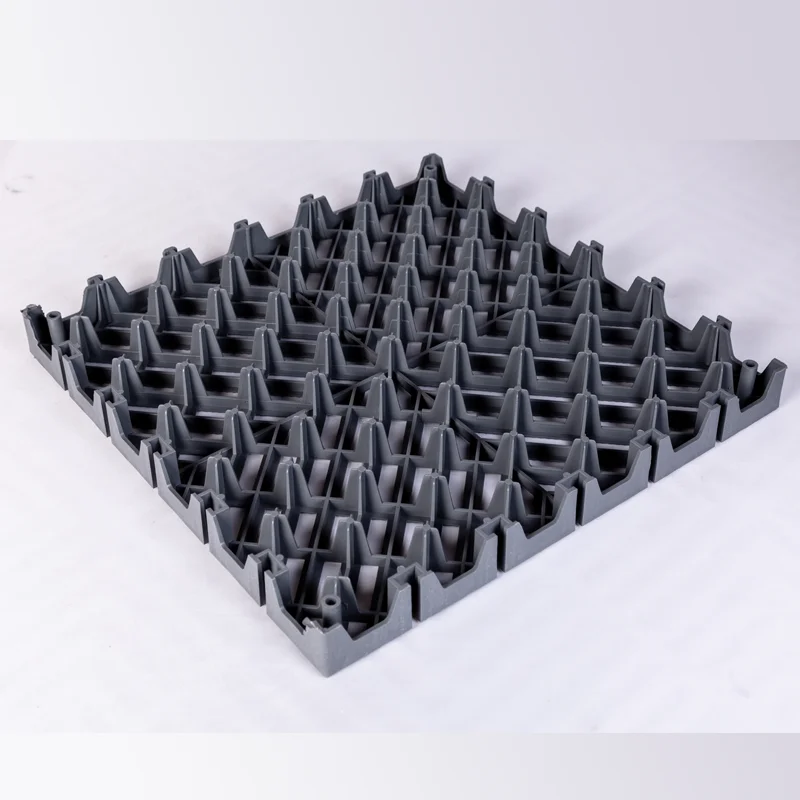 50*50*5cm Car Wash Anti Slip Pp Interlocking Garage Floor Tiles Removable Plastic Car Wash Floor Mats