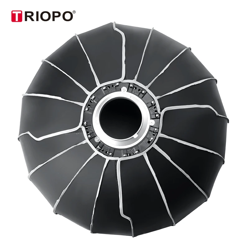 Studio Parabolic Deep Softbox Beauty Dish Softbox  with Grid