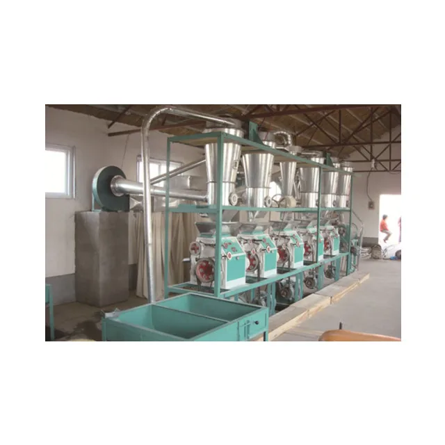 Low Price Automatic Wheat Flour Mill Machinery Complete 20 Ton Per Day Mini Flour Mill Plant