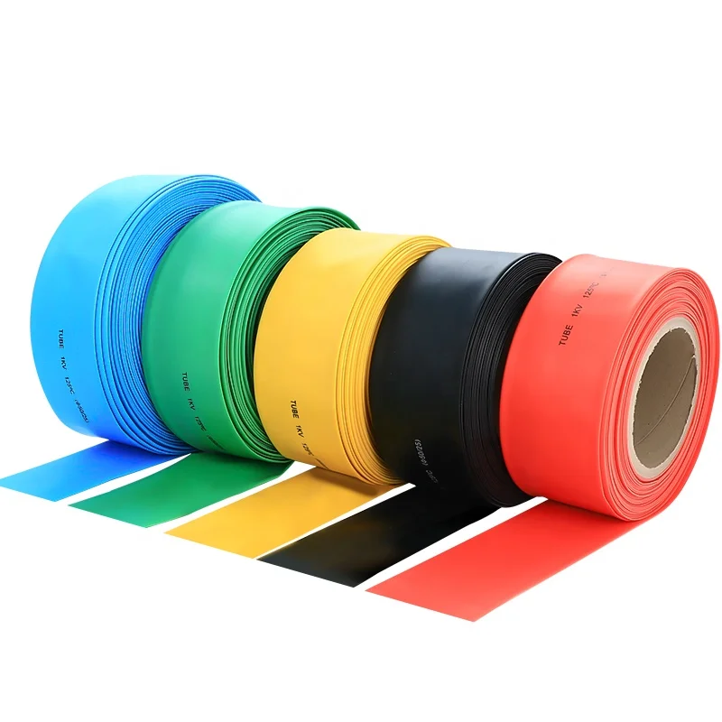 ZHBOZ Pvdf Kynar Flame Retardant Halogen Single Wall Flexible Heat Shrink Tube