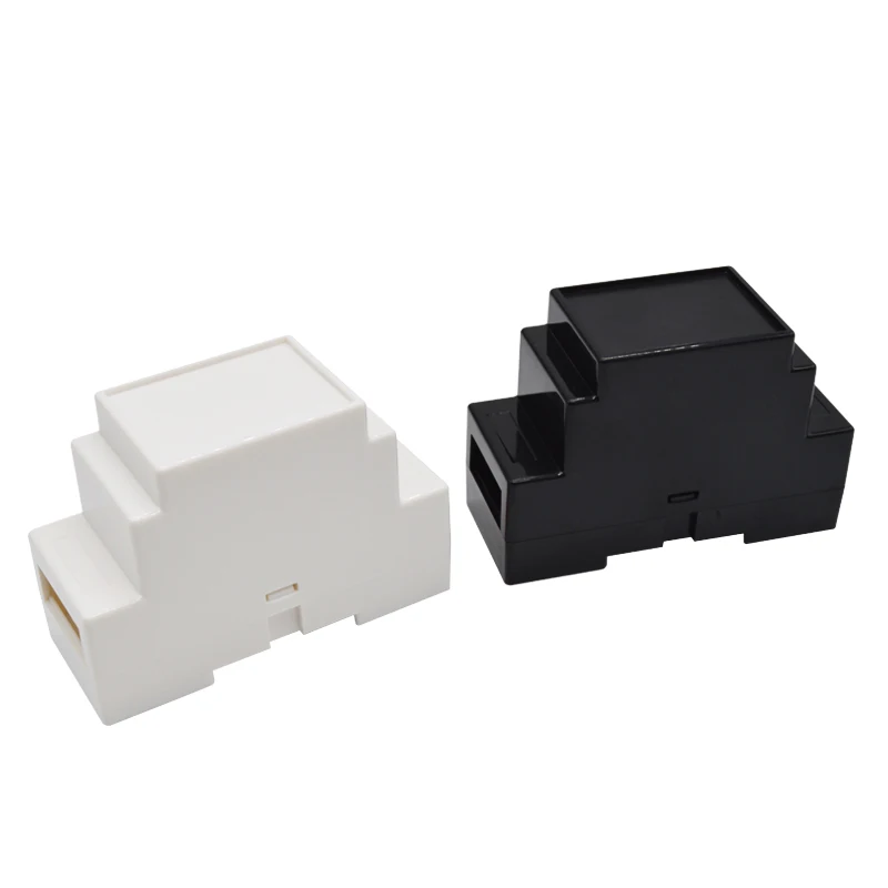 Din enclosure instrument junction electrical plastic box Hot Sale Mount  Enclosure Plastic din enclosure rail