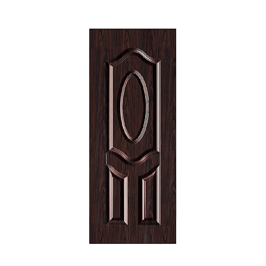 Good quality for large project with handle hinge and peephole steel door can be customized