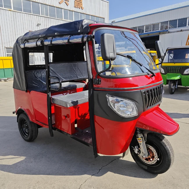 China factory stock three wheeler tuk tuk cab for sale tricycle only 7 days for delivery