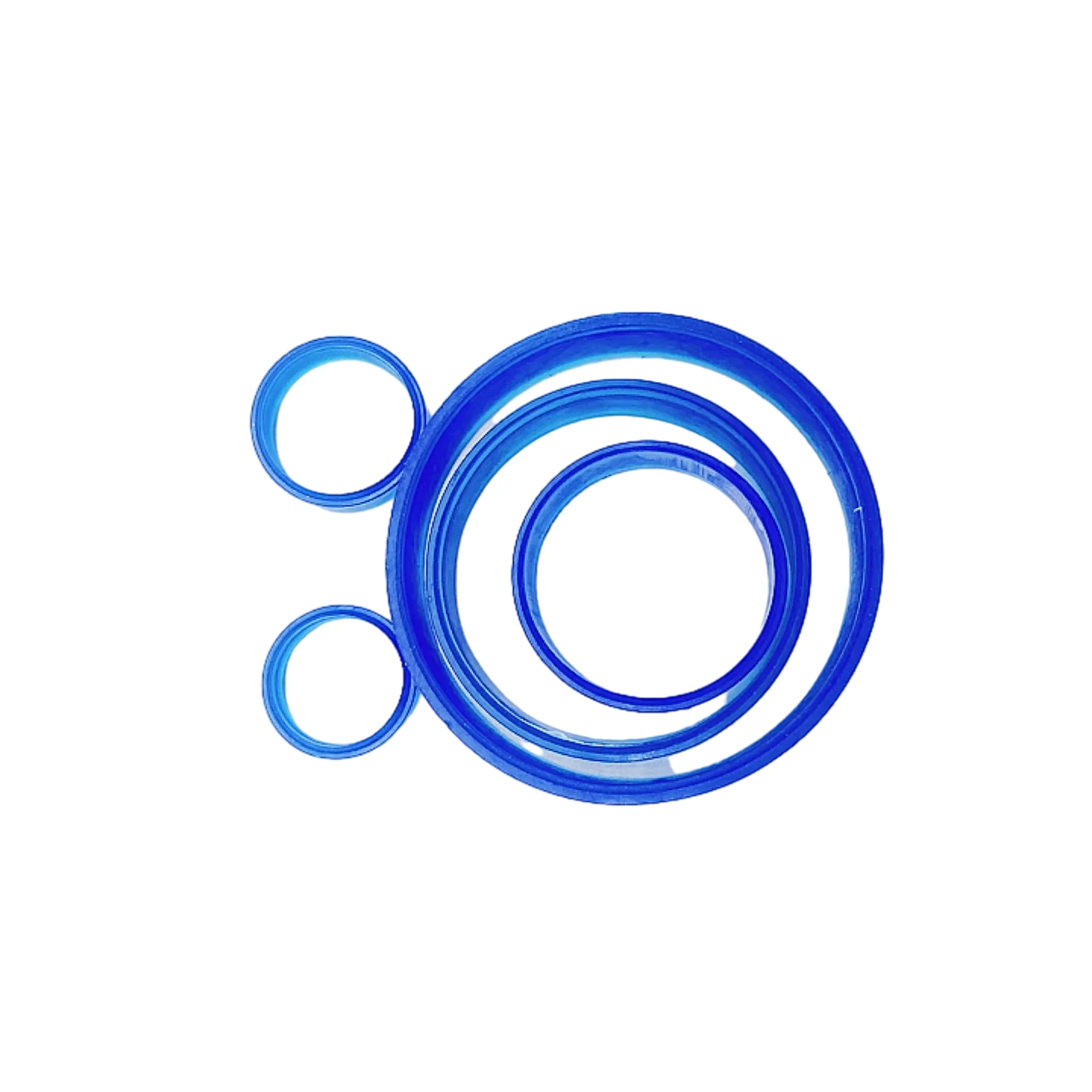 Pu Rubber Colored Polyurethane Hydraulic Seal Wear-resistant Silicone Oil Resistant O Rubber Seal Ring