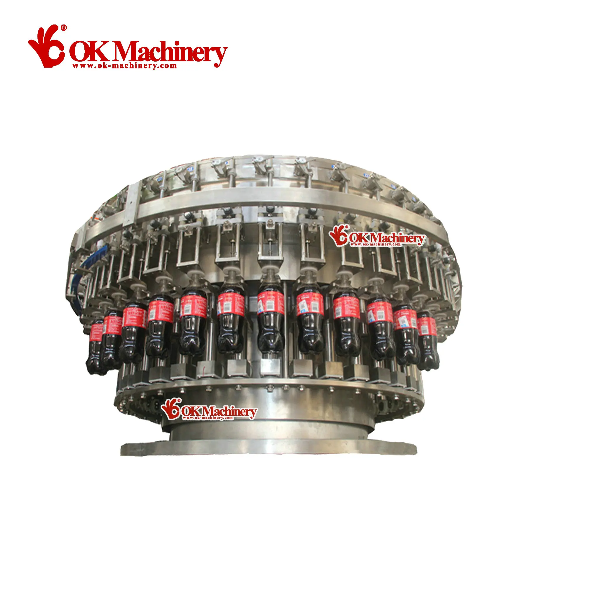 Turnkey Project Carbonated Beverage Bottling Plant For Cola / Sprite / Fanta