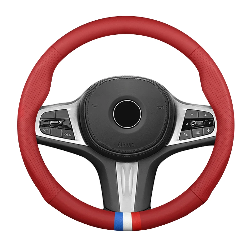 Custom designed suede Universal steering wheel cover for MINI BMW Mercedes Audi Volvo Toyota cars