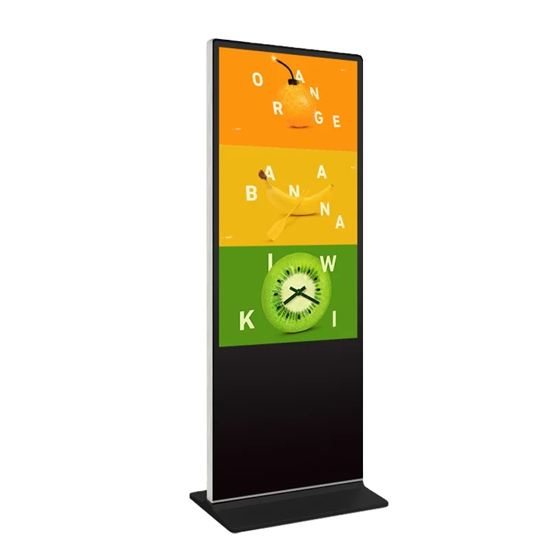 49 inch floor stand lcd touch screen marketing advertising display advertising kiosk advertisement indoor