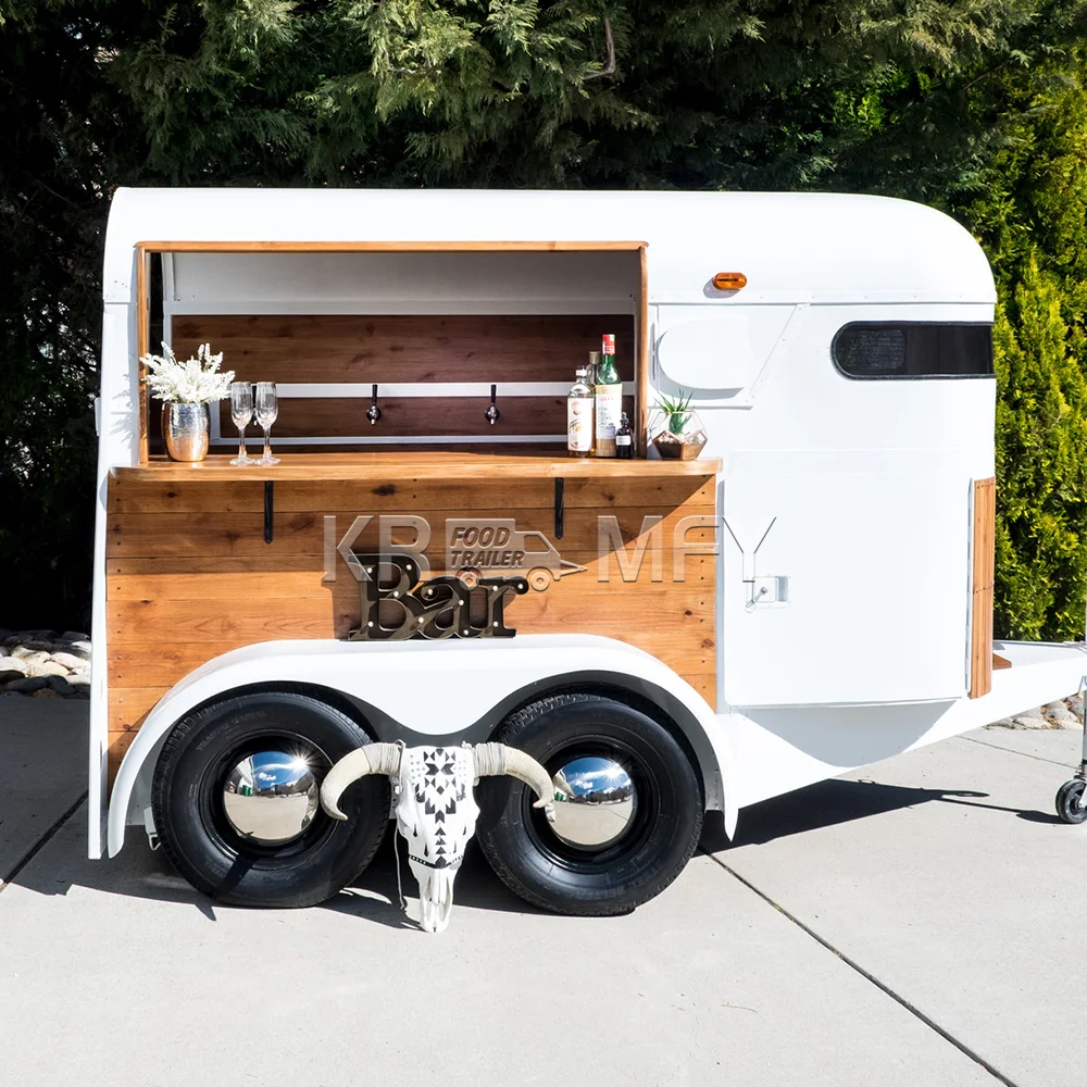 China Factory Direct Selling Food Truck for Crepe Hot Dog Ice Cream Mobile Kitchen Hotdog BBQ Food Trailers
