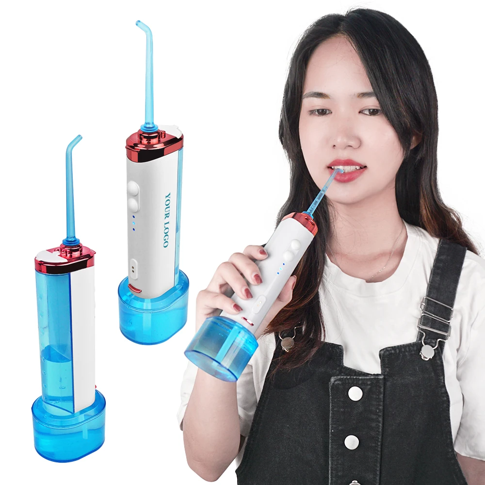 Портативный Электрический очиститель воды для зубов, Водонепроницаемый Персональный очиститель зубов