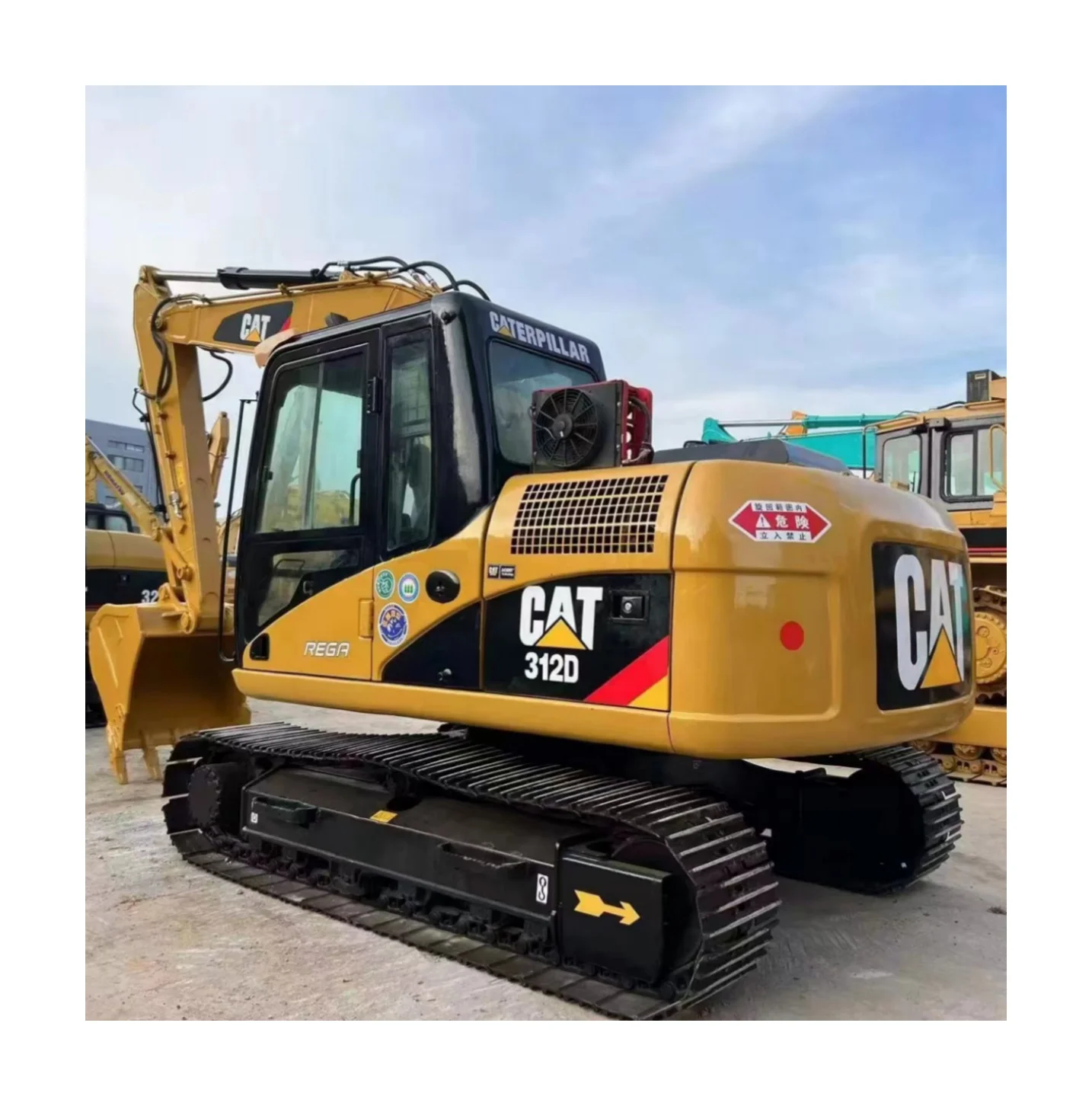 Высокоэффективный гусеничный Caterpillar CAT312D CAT315 CAT318 лидер продаж