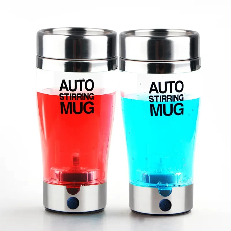 Wholesale New Design Clear Portable Water Bottle Coffee Mug Travel Mug Outdoor For Adults AUTO Mixer
