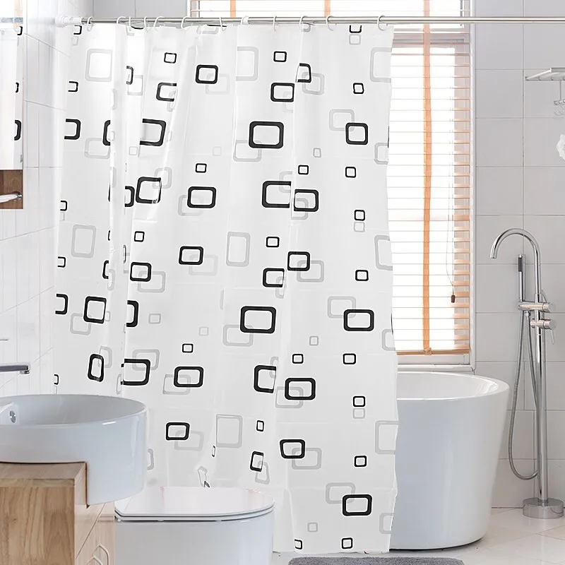 Wholesales hot sale shower and bathroom curtain rod stainless steel install telescopic round rods long