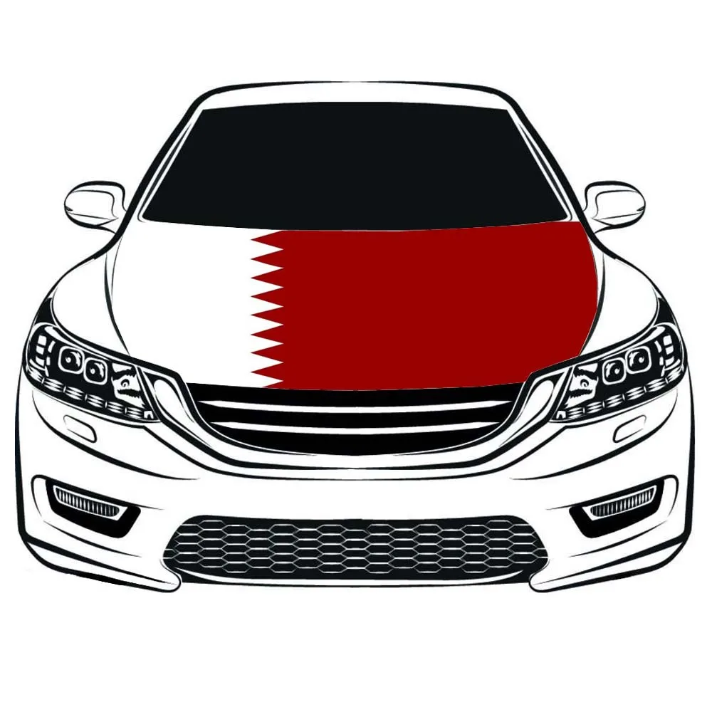 2021 New Custom Print National Flag Car Engine hood cover Promotion Car Flag