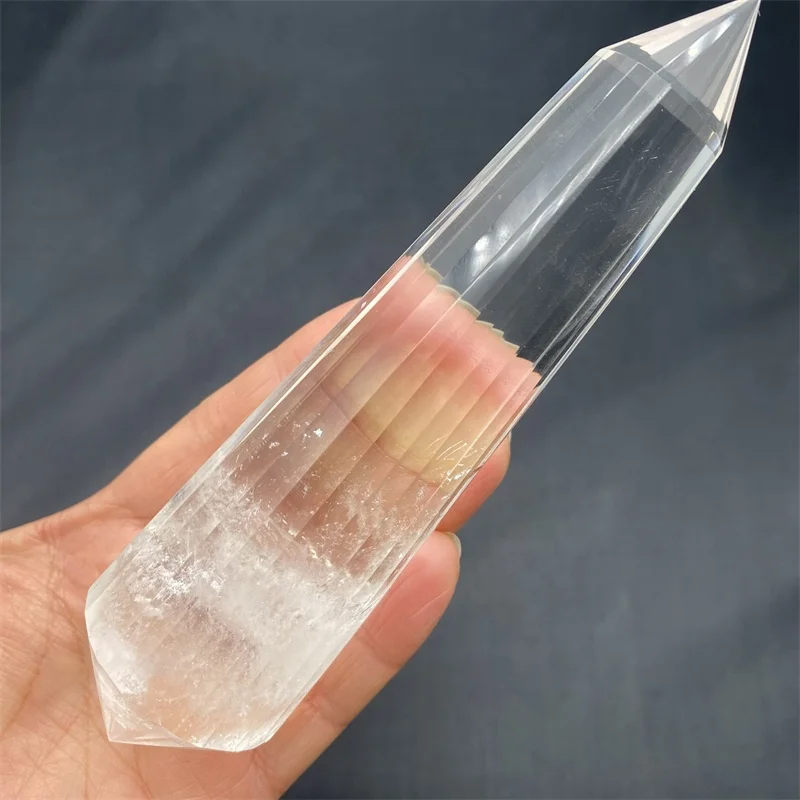 Wholesale Healing Vogel Crystals Natural Hand Made Clear Quartz Crystal Point Vogel Crystal Wands