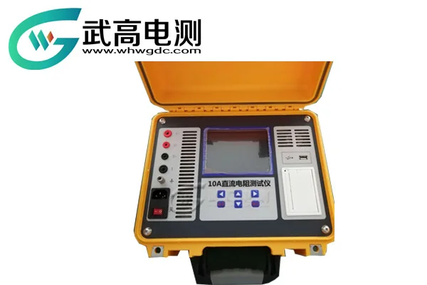 Transformer motor generator and other inductive load test wire relay witch contacts Cable DC Resistance Analyzer WDZR-10A