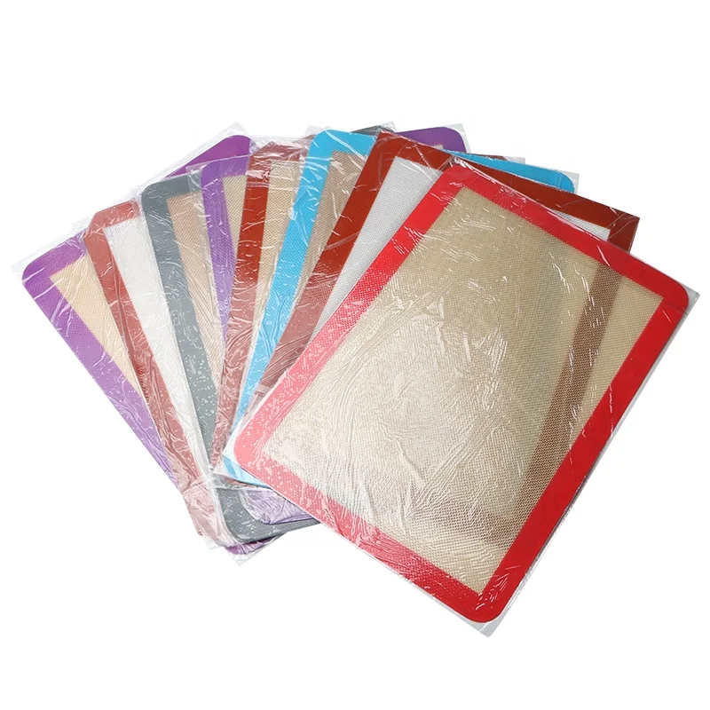 Высококачественный термостойкий антипригарный силиконовый коврик для выпечки, силиконовый коврик для выпечки