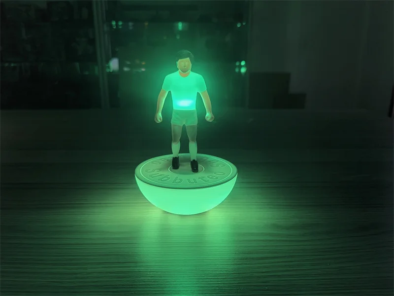 OEM luminous toy multi-color lighting gradient athlete luminous figure