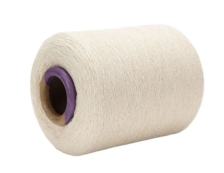 Pure natural white cotton 40 count cotton yarn