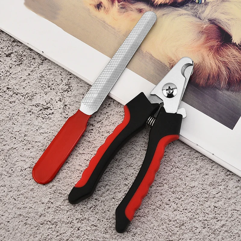 Stainless Steel Pet Nail Clipper Set Cat and Dog Nail Clipper Scissors for Cleaning Common Type Garden Usage Snipping Cut